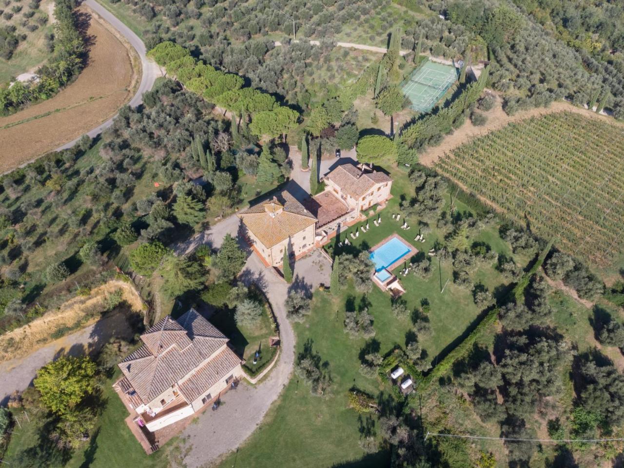 Fattoria Querceto Guest House Tavarnelle Val di Pesa ภายนอก รูปภาพ